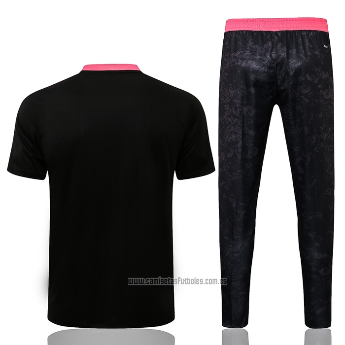 Chandal del Real Madrid Manga Corta 2021-2022 Negro